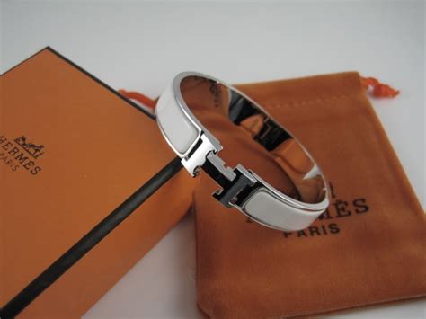 hermes knockoff bracelets|hermes clic h bracelet white.